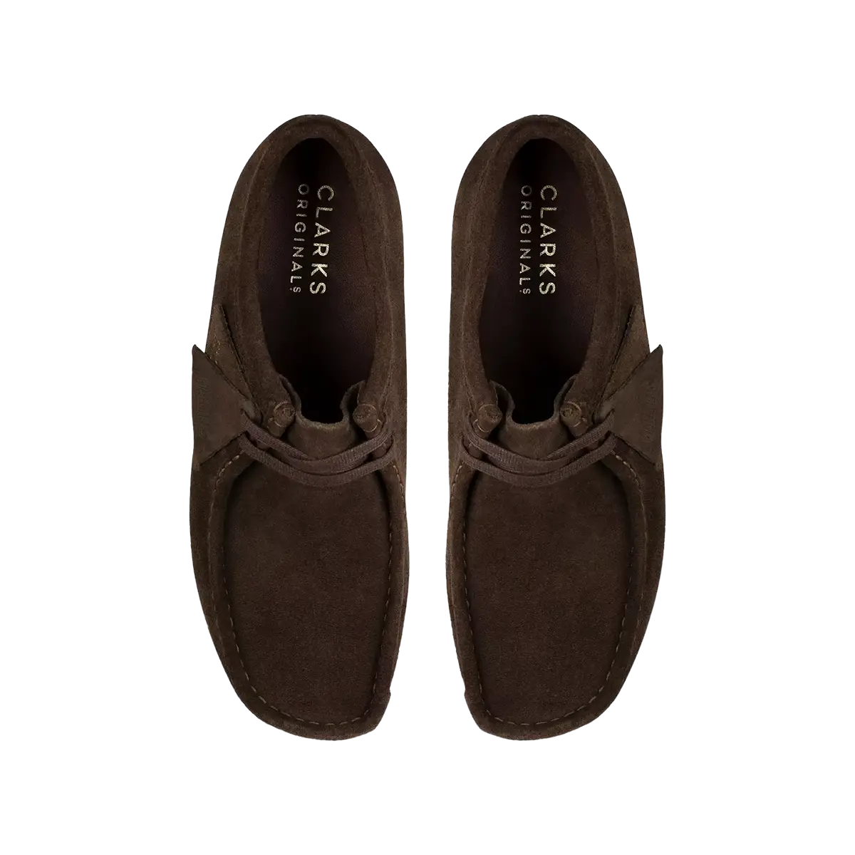 Clarks Wallabee Shoe Dark Brown Suede Comfortable Shoes Pedestrian Shops