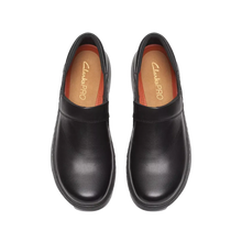 Clarks ClarksPro Gem Work Shoe - Black Leather