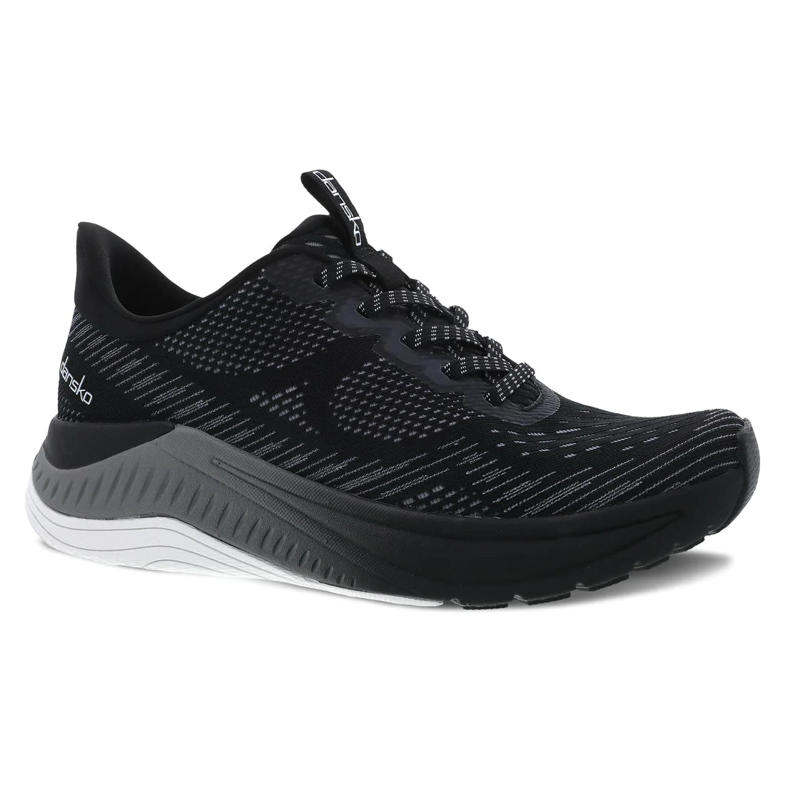 Dansko Peony Sneaker - Black Mesh | Comfortable Shoes – Pedestrian