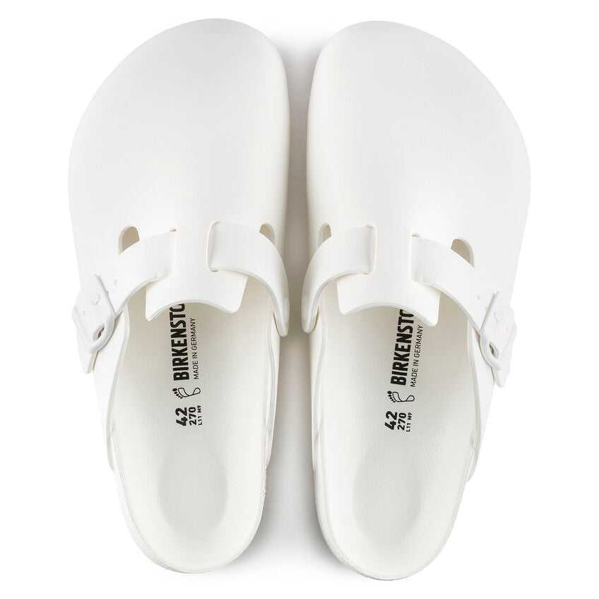 Birkenstock Boston EVA Clog - White | Comfortable Shoes  display picture 1