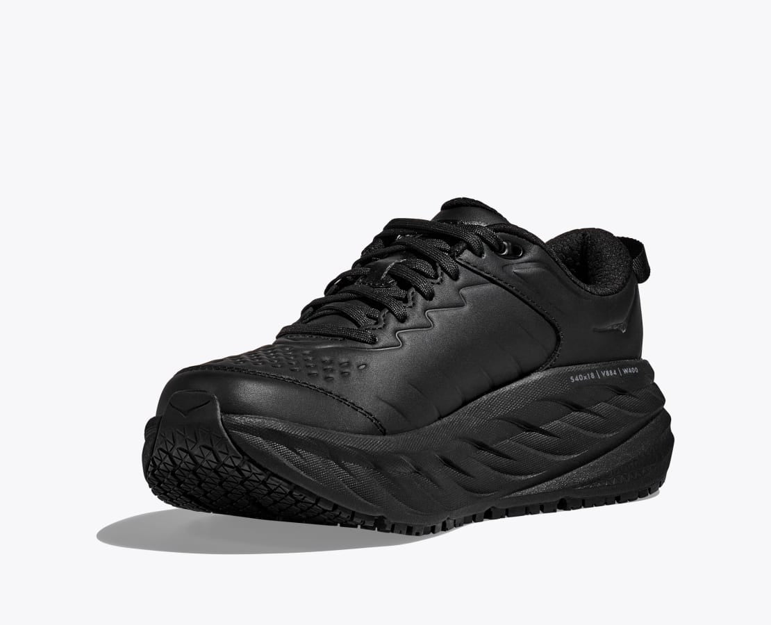 Hoka One One Men's Bondi Slip Resistant - Black/Black