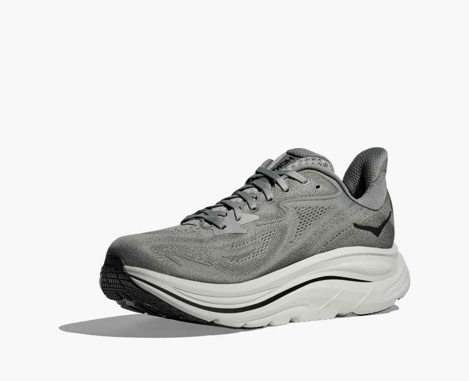 Hoka One One Clifton 10 Running Shoe - Galactic Grey/Asteroid
