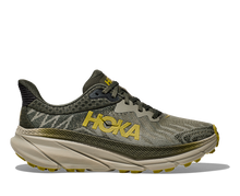 Hoka One One Challenger 7 Trail Runner - Olive Haze / Forest Cover