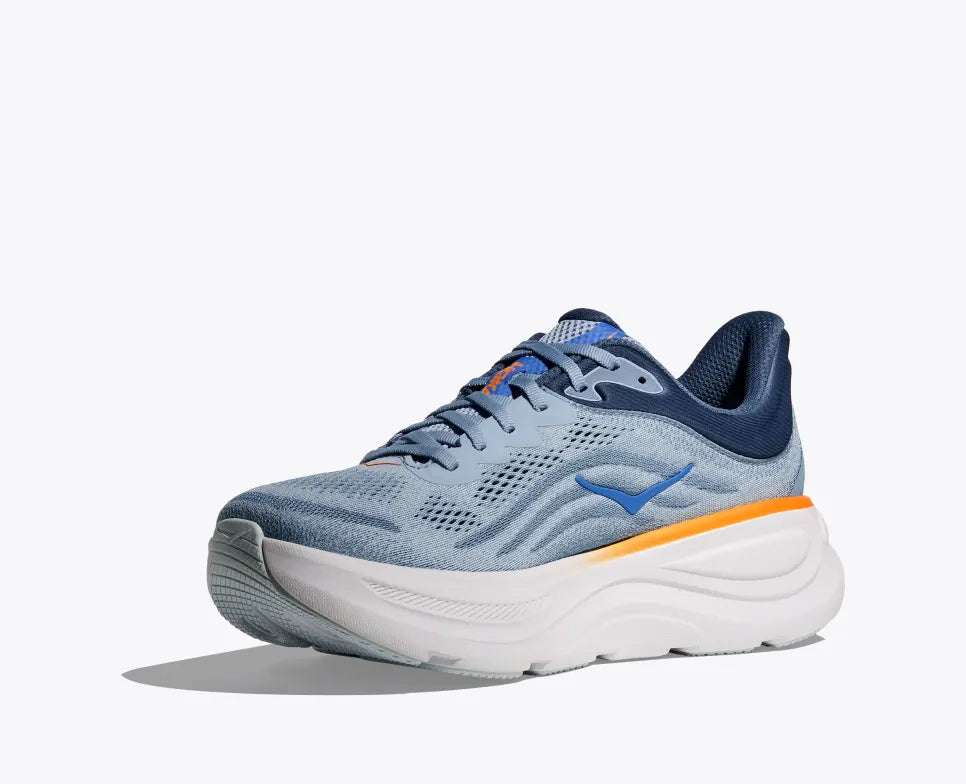 Hoka Bondi 9 Wide Running Shoe - Drizzle / Downpour | Comfortable