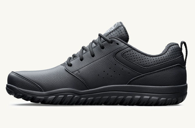 Lems Primal Zen Leather Minimal Shoe - Ebony | Comfortable Shoes