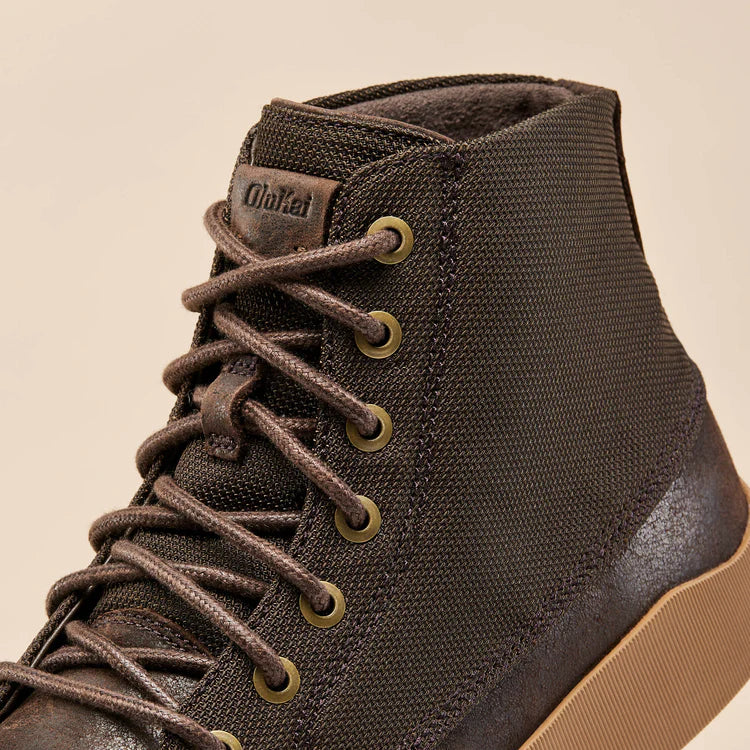 OluKai Molina Boot - Dark Wood / Dark Wood | Comfortable 