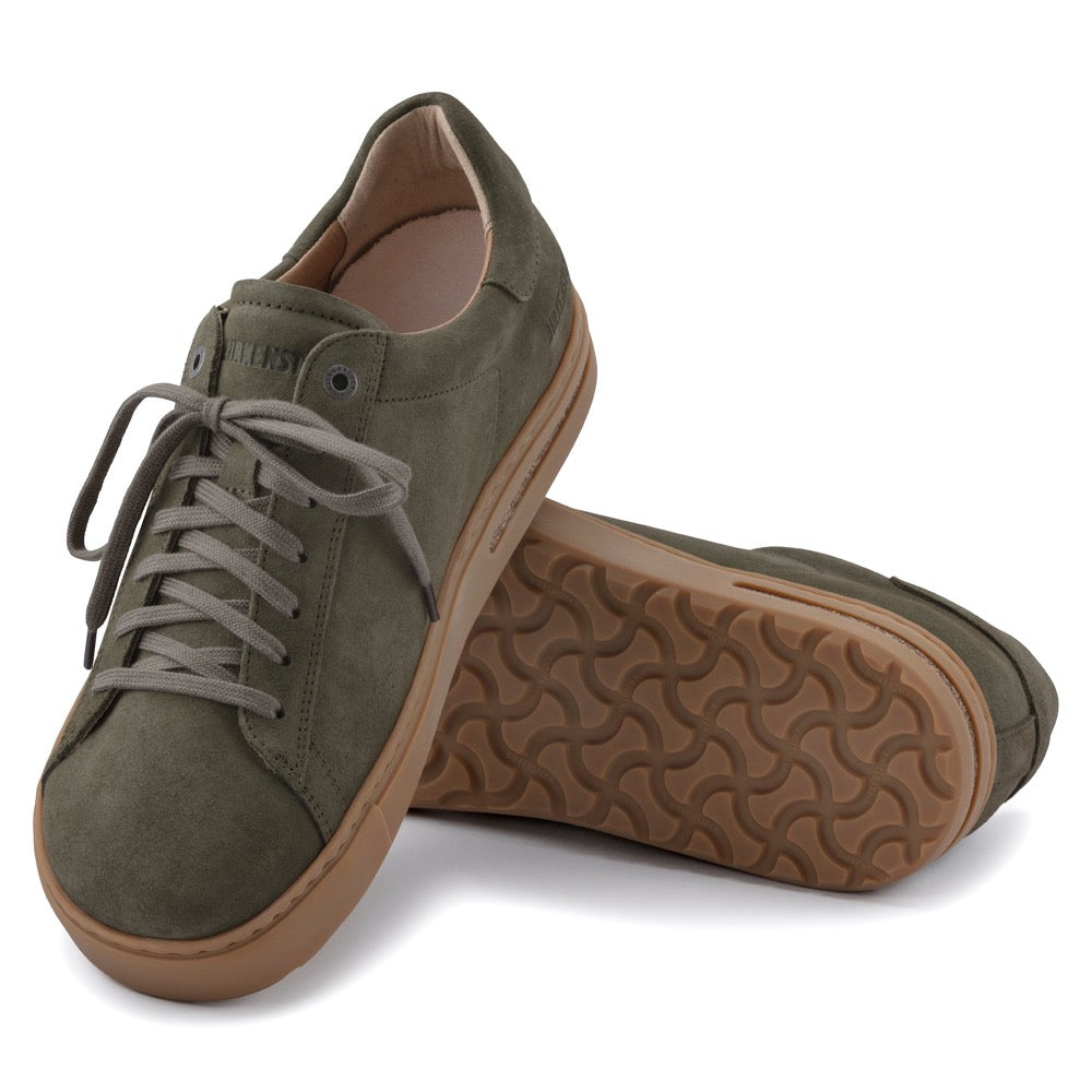 スニーカー Birkenstock Men's Bend Suede Shoes Birkenstock Men's Bend Basalt Gray Suede – Birkenstock Village