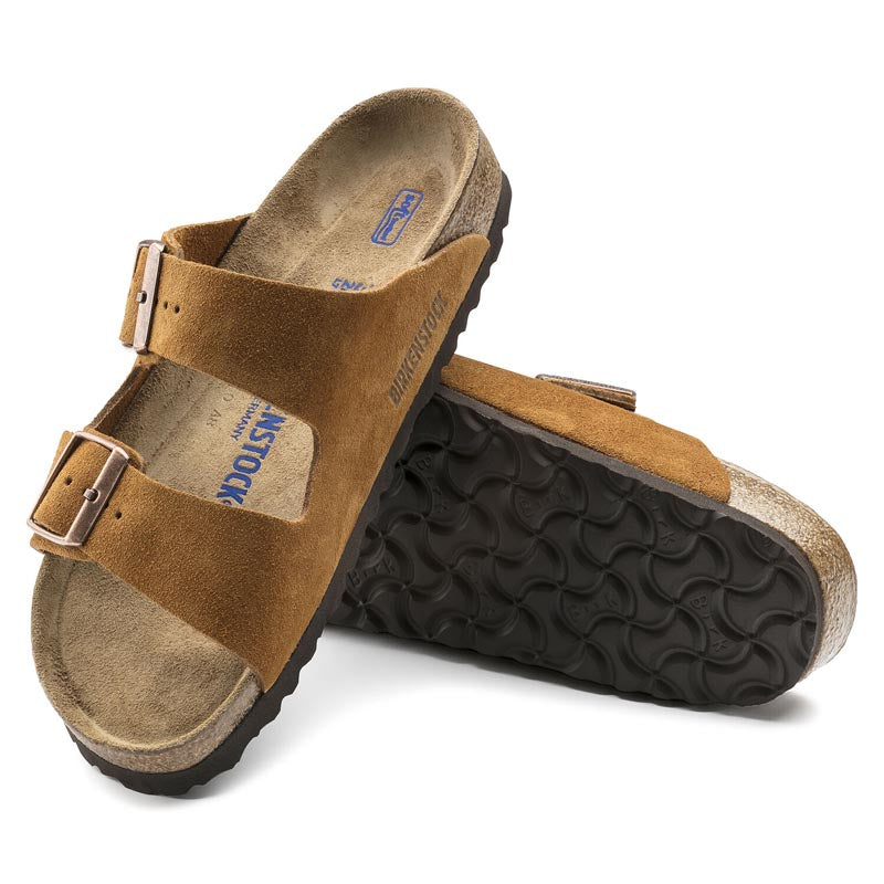Birkenstock Arizona Soft Footbed - Mink Suede | Comfortable Shoes
