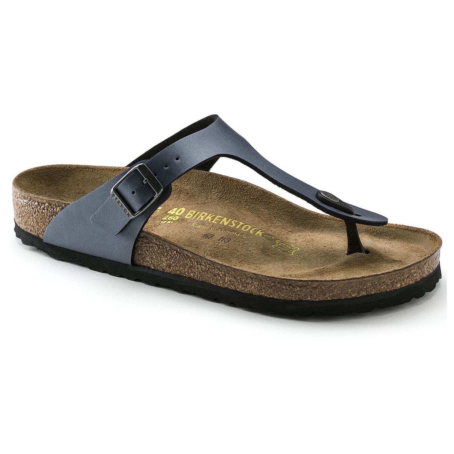 resterende grådig for mig Birkenstock Gizeh Sandal - Ice Pearl Onyx Birko-Flor | Comfortable Shoes –  Pedestrian Shops
