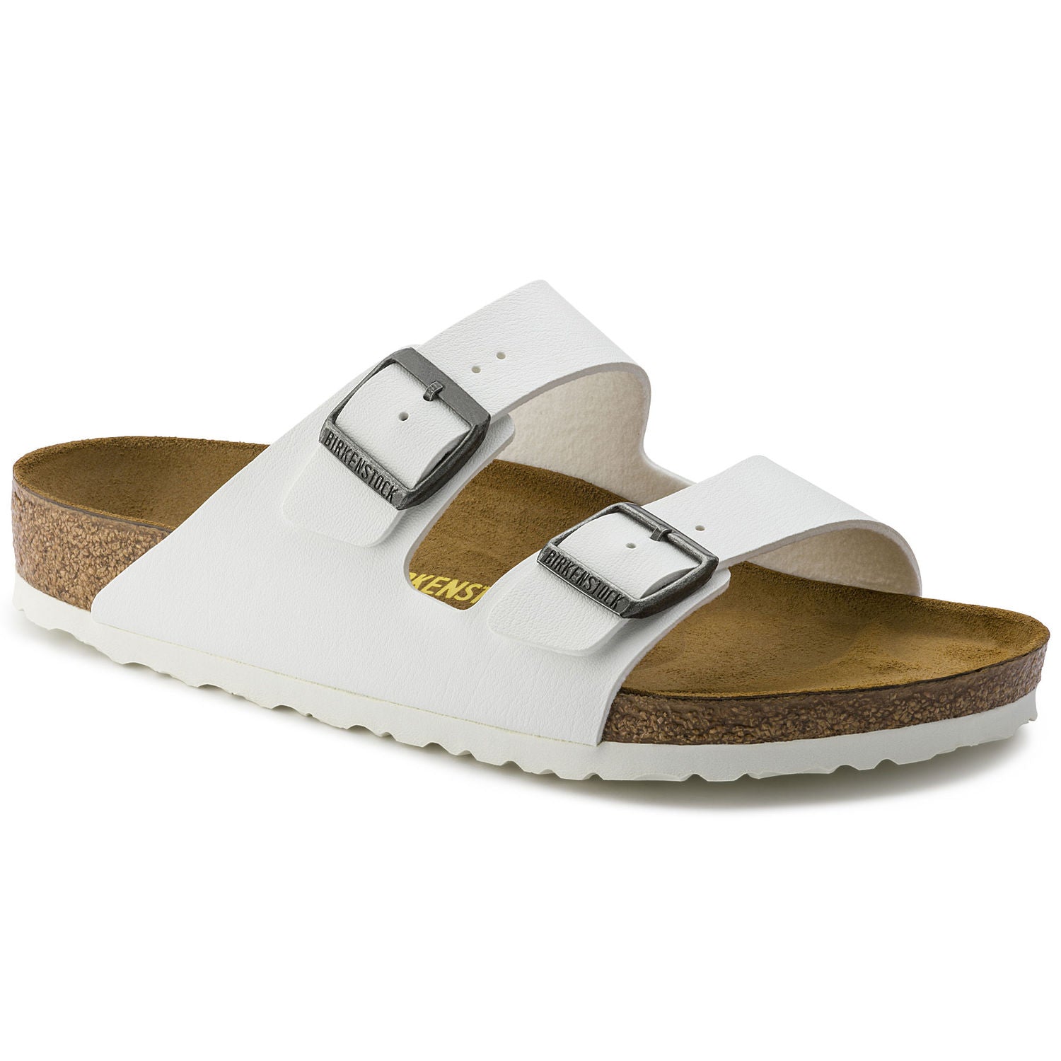 Birkenstock Arizona Sandal White Birko-Flor Comfortable Shoes – Pedestrian