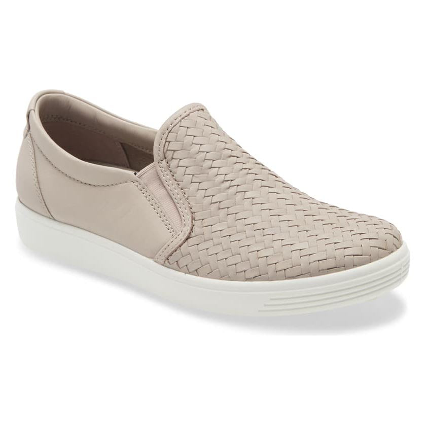 masse Anstændig overskæg Ecco Soft 7 Woven Slip-On - Grey Rose | Comfortable Shoes – Pedestrian Shops