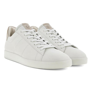Ecco Street Lite Sneaker - White / Gravel