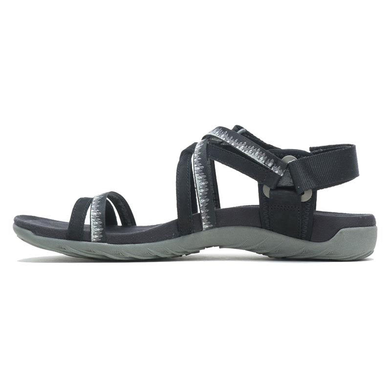 Merrell 2 Cush Sandal - Black | Comfortable – Pedestrian Shops