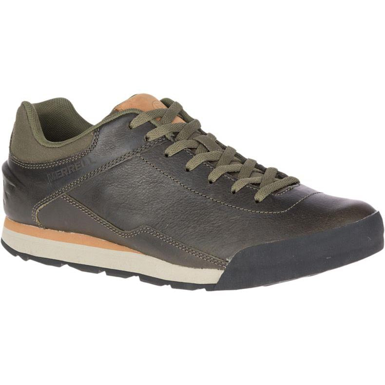 Specialitet halvkugle Humoristisk Merrell Burnt Rocked Leather Sneaker - Dusty Olive | Comfortable Shoes –  Pedestrian Shops