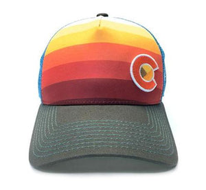 YO Colorado Sunset Fade Trucker Hat