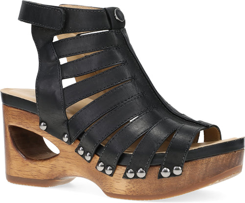 Dansko Adie Sandal - Black Calf 1