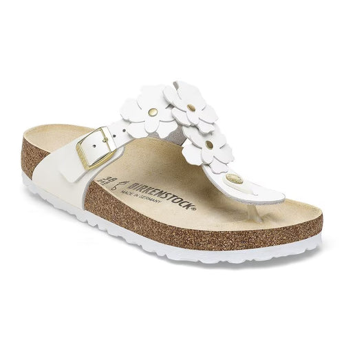 Birkenstock Gizeh Flower Sandal - White