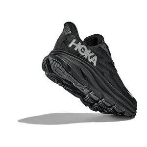 Hoka One One Clifton 9 GTX Running Shoe - Black / Black