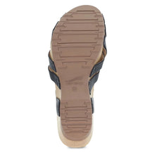 Dansko Tinley Sandal - Black Milled Burnished