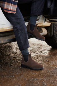 Blundstone 2410 Suede Original Boot - Brown