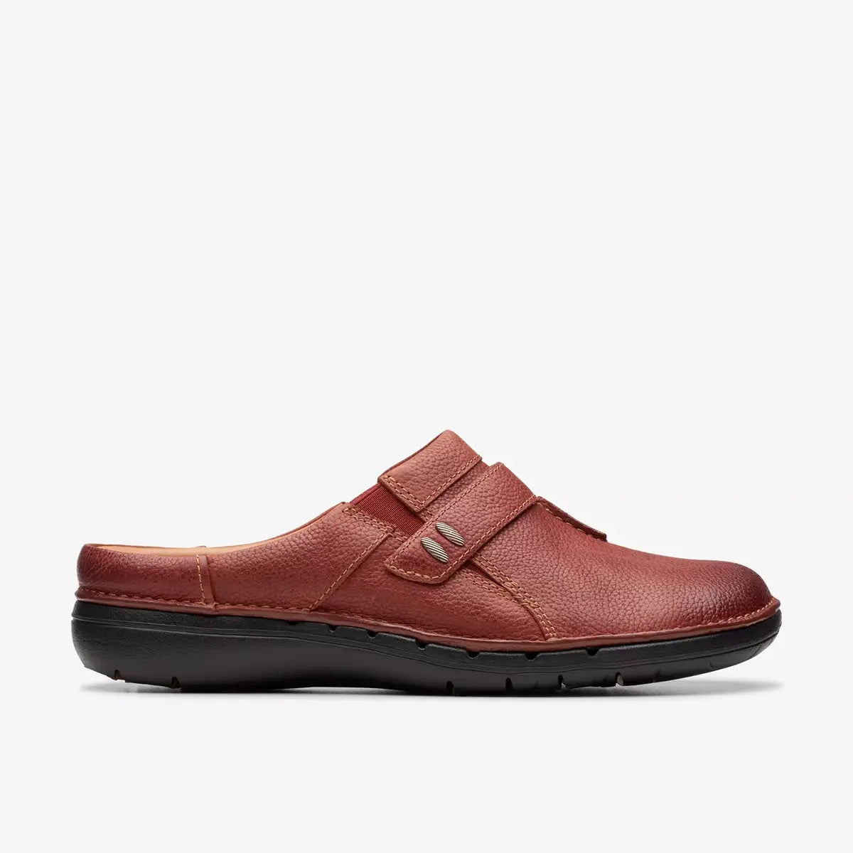 Clarks Un.Loop Ease Clog Chestnut Comfortable Shoes Pedestrian Shops