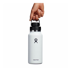 Hydro Flask 32oz Bottle with Wide Chug Cap - White