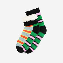 Verloop Zipper Stripe House Socks