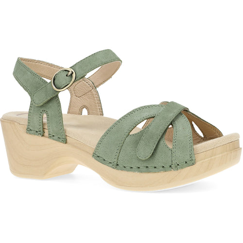 Dansko Season - Sage Suede Side