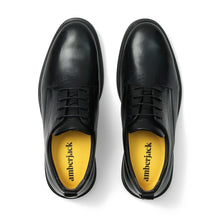 Amberjack The Original Dress Shoe Comfortable Oxford Obsidian laces view 