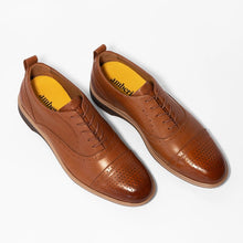Amberjack Cap Toe Comfortable Mens Dress Shoe Honey Color pair
