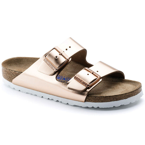 Birkenstock Arizona Soft Footbed Sandal - Metallic Copper