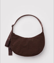 Baggu Medium Nylon Crescent Bag - Coffee