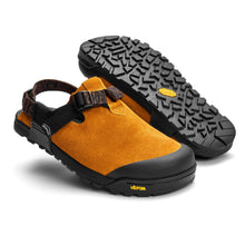 Bedrock Mountain Clog in chanterelle Suede available at the Pedestrian Shops in Boulder and Denver
