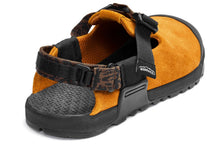 Bedrock Mountain Clog in chanterelle Suede with two adjustable straps and rugged outsole