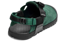 Bedrock Mountain Clog in Cascade Green with two adjustable straps 