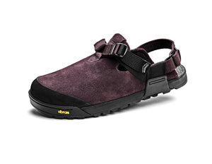Bedrock Mountain Clog - Deep Plum Suede