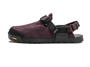 Bedrock Mountain Clog - Deep Plum Suede