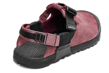 rugged mountain clog pink suede 