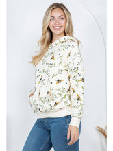 LA Soul Zip Hoodie - Floral Bees