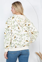 LA Soul Zip Hoodie - Floral Bees