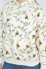 LA Soul Zip Hoodie - Floral Bees