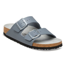 Gray sandal with cork sole 
