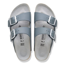 Pair of gray Birkenstock sandals 