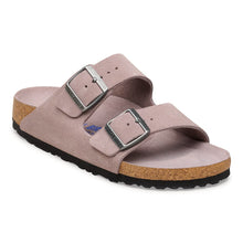 light purple sandal with cork sole 