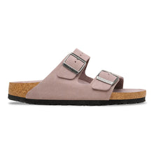 light purple sandal with cork sole 