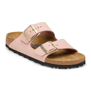 Birkenstock Arizona Soft Footbed Sandal - Soft Pink Nubuck