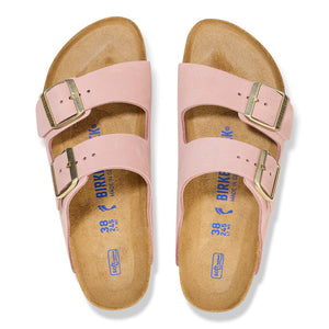 Birkenstock Arizona Soft Footbed Sandal - Soft Pink Nubuck