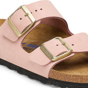 Birkenstock Arizona Soft Footbed Sandal - Soft Pink Nubuck