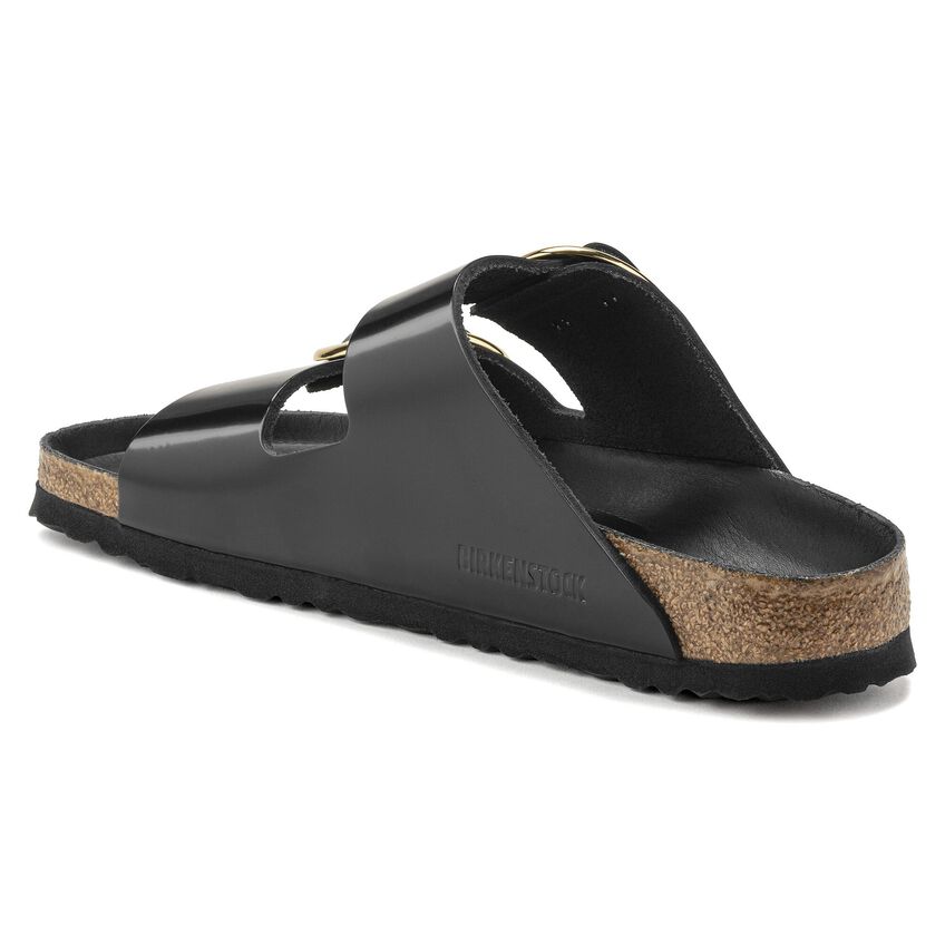 Birkenstock Arizona Big Buckle - High Shine Black | Comfortable