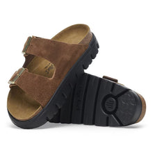 Birkenstock Arizona Chunky  Sandal - Dark Tea
